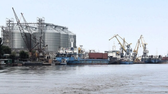 Olya Russia sea port